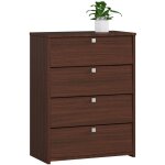 Abamihome - meuble à chaussures akord rubin wengé 66 cm 4 portes façade wengé 4 étagères 66x36x85 cm Abamihome - meuble à chaussures akord rubin wengé 66 cm 4 portes façade wengé 4 étagères 66x36x85 cm