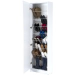 Topkit - danubio 56ab meuble  chaussures avec miroir - meuble  chaussures troit | meuble  chaussures ...