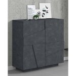 Dmora - meuble � chaussures dfogl, armoire polyvalente � 2 portes, porte - chaussures d'entr�e, 100% ...