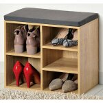 Kesper - meuble à chaussures d'intérieur - banc en bois avec coussin pour l'entrée - livraison gratuite ... Kesper - meuble à chaussures d'intérieur - banc en bois avec coussin pour l'entrée - livraison gratuite ...
