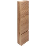 Naturel - meuble colonne suspendue salle de bain stri savona 40, 2x157x21, 7 cm chne halifax (savonav40dh) ...