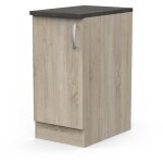 Demeyere - meuble de cuisine bas 1 porte 40 cm paprika Demeyere - meuble de cuisine bas 1 porte 40 cm paprika