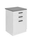 Meuble cuisine bas avec plan de travail sdsz i meubles de cuisine - taille: 51, 6 x 60 x 85 cm i petit ...