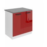 Meuble cuisine bas avec plan de travail sdz i meubles de cuisine - taille: 51, 6 x 80 x 85 cm i meuble ...
