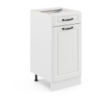 Meuble cuisine r - line, blanc campagne, 40 cm sans plan de travail vicco