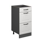 Meuble cuisine r - line, blanc campagne, 40 cm avec tiroirs, sans plan de travail vicco Meuble cuisine r - line, blanc campagne, 40 cm avec tiroirs, sans plan de travail vicco
