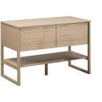 Mob - in - meuble double vasque ch�ne 120 cm atoll