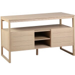 Mob - in - meuble double vasque ch�ne 140 cm atoll