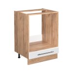 Meuble pour four fame - line, blanc haute brillance, 60 cm sans plan de travail vicco