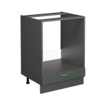 Meuble pour four fame - line, vert or campagne, 60 cm sans plan de travail vicco