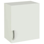 Meuble haut de cuisine 1 porte coloris blanc - hauteur 70 x longueur 60 x profondeur 33 cm pegane Meuble haut de cuisine 1 porte coloris blanc - hauteur 70 x longueur 60 x profondeur 33 cm pegane