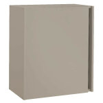 Moderna - meuble haut urban 60 cm mélaminé 16 mm argile 1 porte 1 étagère Moderna - meuble haut urban 60 cm mélaminé 16 mm argile 1 porte 1 étagère