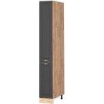 Vicco - meuble haute de cuisine fame - line, anthracite - or, 30 cm Vicco - meuble haute de cuisine fame - line, anthracite - or, 30 cm
