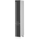 Vicco - meuble haute de cuisine r - line, anthracite haute brillance, 30 cm Vicco - meuble haute de cuisine r - line, anthracite haute brillance, 30 cm