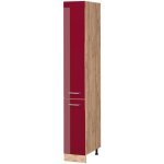 Vicco - meuble haute de cuisine r - line, rouge bordeaux haute brillance, 30 cm Vicco - meuble haute de cuisine r - line, rouge bordeaux haute brillance, 30 cm