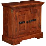 Massivmoebel24 - meuble lavabo 66x30 acacia laqué nougat oxford 1007 Massivmoebel24 - meuble lavabo 66x30 acacia laqué nougat oxford 1007