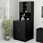 Maison chic - meuble machine à laver meuble pour wc noir 70, 5x25, 5x90 cm 94109 Maison chic - meuble machine à laver meuble pour wc noir 70, 5x25, 5x90 cm 94109