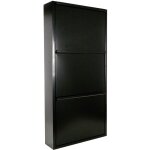 Pierre henry - meuble range chaussures en acier 3 abattants brice