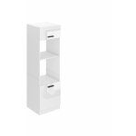 Meuble de rangement pour micro - onde i armoire de cuisine avec 2 portes i meuble cuisine 57, 6 x 60 ...