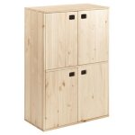 Astigarraga - meuble dinamic 4 portes pin massif .