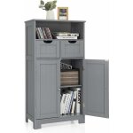Costway - meuble de rangement de salle de bain commode blanche de toilette / chambre avec 2 tiroirs et ... Costway - meuble de rangement de salle de bain commode blanche de toilette / chambre avec 2 tiroirs et ...