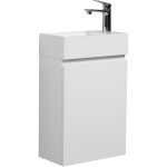 Meuble lave - mains angela 40 x 22 cm blanc mat - armoire de range Meuble lave - mains angela 40 x 22 cm blanc mat - armoire de range