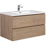 Meuble de salle de bain angela 90 cm badplaats chne chtaig