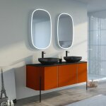 Distribain - meuble de salle de bain starza orange sierra Distribain - meuble de salle de bain starza orange sierra