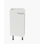 Cuisibane - meuble sous vier - 40 cm - blanc