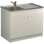 Aquarine - meuble sous évier leader hydrofuge 1200x600cm 2 portes 200126 Aquarine - meuble sous évier leader hydrofuge 1200x600cm 2 portes 200126
