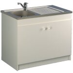 Aquarine - meuble sous évier leader hydrofuge 800x600cm 2 portes 200103 Aquarine - meuble sous évier leader hydrofuge 800x600cm 2 portes 200103