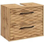 Badplaats ? meuble sous vasque etna 60 x 35 x 50 cm ? panneaux de particules haute qualit� ? fa�ades ...