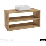 Otitec - meuble sous vasque embre oak 100 x 50 x 45 cm Otitec - meuble sous vasque embre oak 100 x 50 x 45 cm