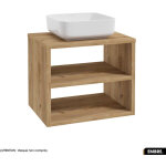 Otitec - meuble sous vasque embre oak 60 x 50 x 45 cm Otitec - meuble sous vasque embre oak 60 x 50 x 45 cm