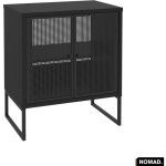 Meuble sous vasque nomad noir 70 x 80 x 43 cm