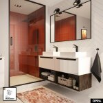 Otitec - meuble sous vasque opra blanc 80 � 30 � 45 cm