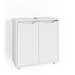 Vicco - meuble sous vasque simple ruben, blanc, 60 x 62. 5 cm
