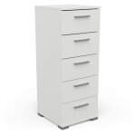 Calicosy - chiffonnier 5 tiroirs h101, 8 cm - izzy