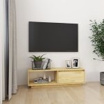Meuble tv 110x30x33, 5 cm bois de pin massif vidaxl