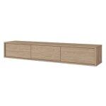 Meublorama - meuble tv 180cm collection maanum. couleur chêne clair. Meublorama - meuble tv 180cm collection maanum. couleur chêne clair.
