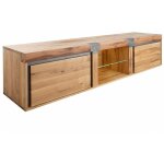 Massivmoebel24 - meuble tv 220x48 chênes sauvage et lombard huilé bois naturel new amsterdam 03 Massivmoebel24 - meuble tv 220x48 chênes sauvage et lombard huilé bois naturel new amsterdam 03