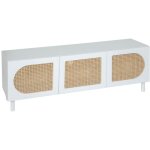 Meuble tv 3 portes cabras blanc atmosphera