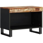 Vidaxl - meuble tv 60x33x43, 5 cm bois massif de rcupration