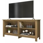 Beaux meubles pas chers - meuble tv 65 pouces maxi ch�ne 4 niches l 148 h 69. 5 p 38. 5 cm