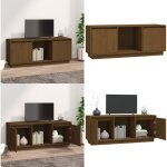 Vidaxl - meuble tv marron miel 110, 5x35x44 cm bois de pin massif - meubles tv - meuble tv design - meuble ... Vidaxl - meuble tv marron miel 110, 5x35x44 cm bois de pin massif - meubles tv - meuble tv design - meuble ...