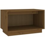 Meuble tv marron miel 60x35x35 cm bois de pin massif vidaxl