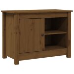Vidaxl - meuble tv marron miel 70x36, 5x52 cm bois de pin massif Vidaxl - meuble tv marron miel 70x36, 5x52 cm bois de pin massif