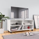 Bonnevie - meuble tv pour salon - armoire tv avec roulettes blanc 90x35x35 cm bois d'ingénierie bv841403 ... Bonnevie - meuble tv pour salon - armoire tv avec roulettes blanc 90x35x35 cm bois d'ingénierie bv841403 ...