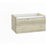 Meuble vasque 1 tiroir perth pin arctique