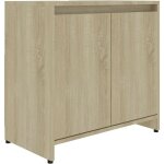 Meuble vasque ch�ne sonoma 60x33x58 2